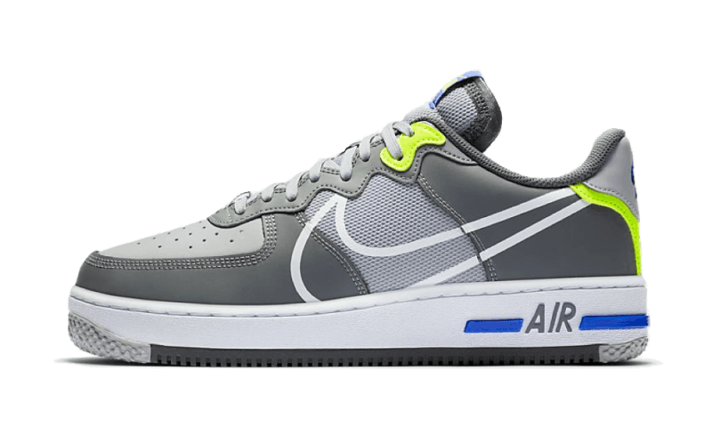 Air Force 1 Low React Wolf Grey