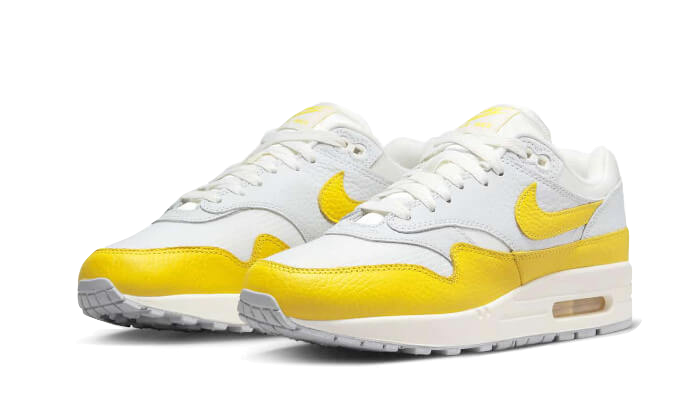 Air Max 1 White Bright Yellow