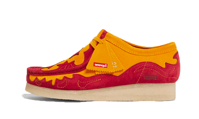 Clarks Wallabee Supreme Yellow Red - 